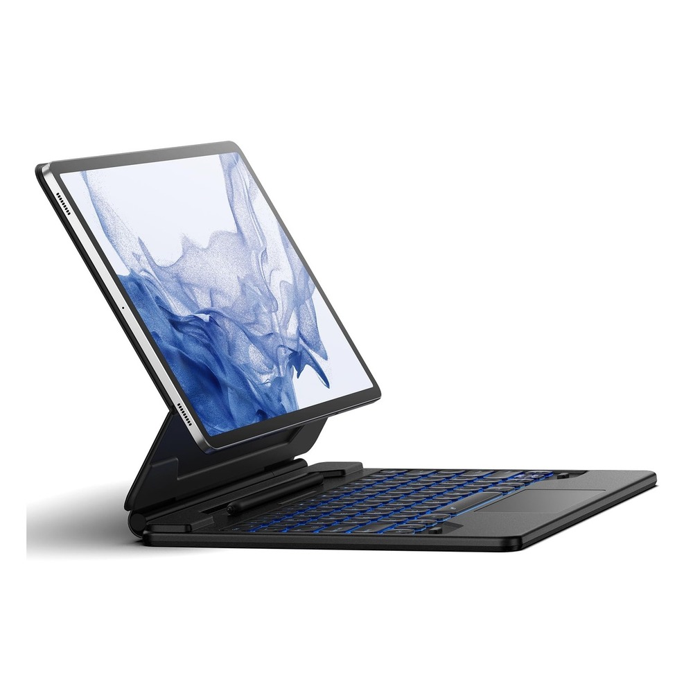 Dexnor Samsung Galaxy Tab S7 S8 S9 S10 Plus 12.4 Keyboard Case Backlit